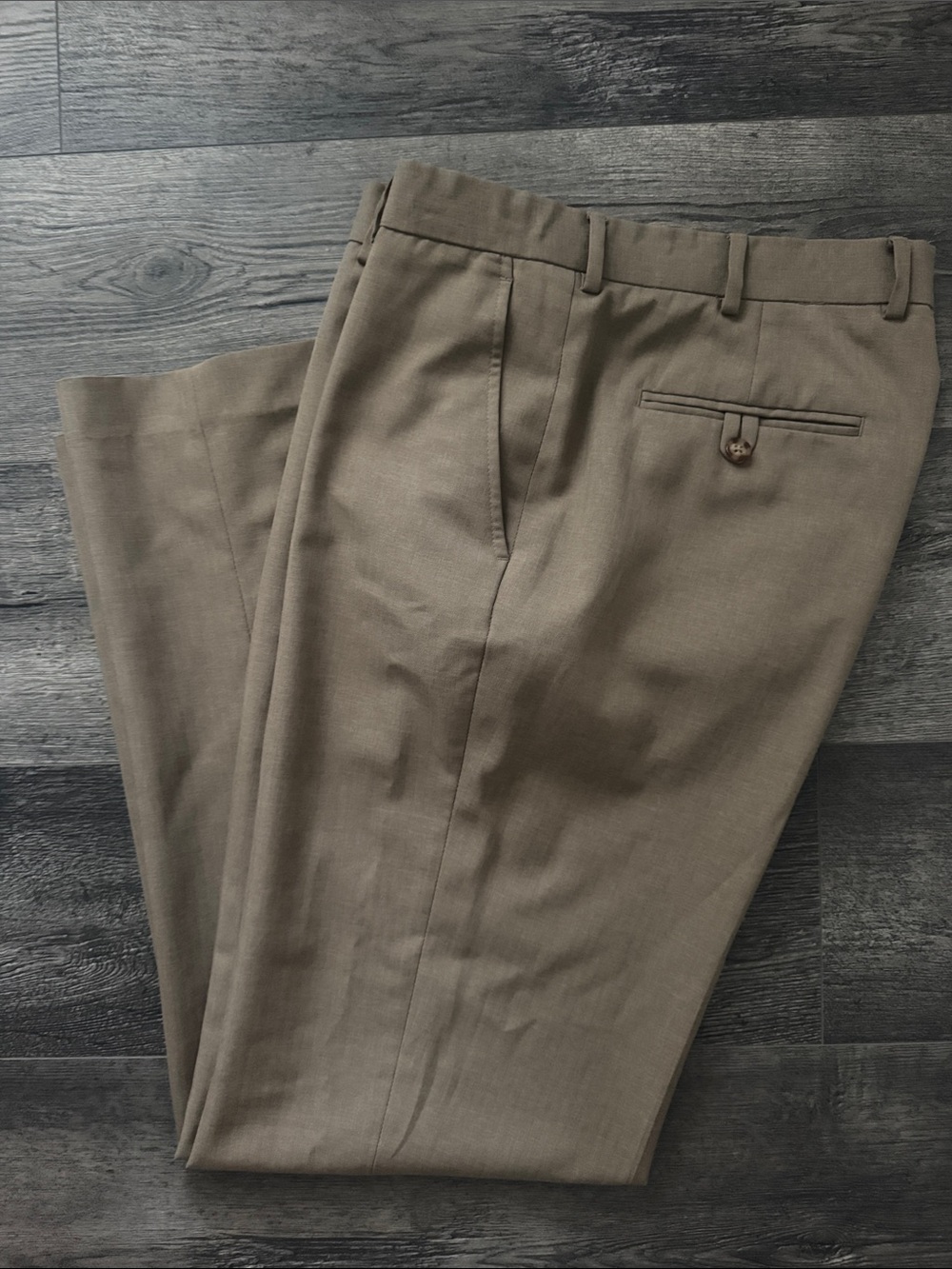 Perry Ellis Tan Dress Business Casual Pant Size 34/34